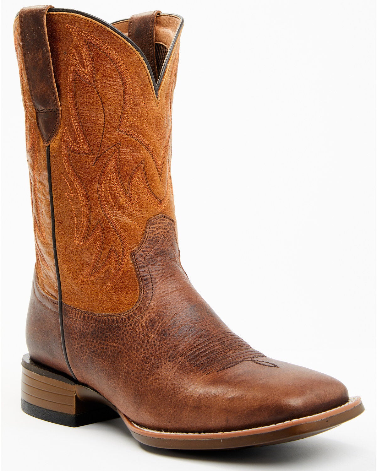 Cody James Men's 11" Hoverfly Western Performance Boots - Broad Square Toe, Brown, hi-res