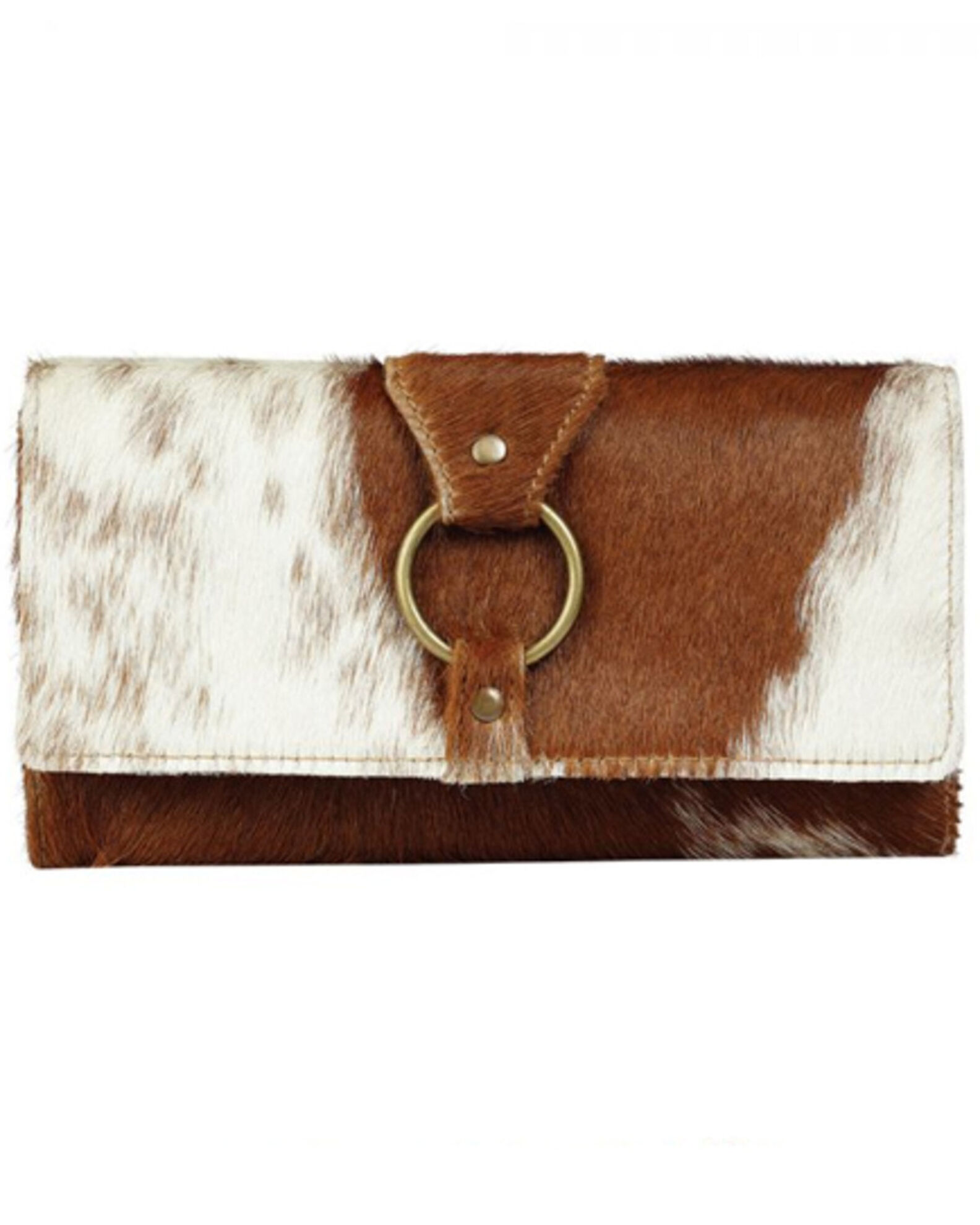 Cowhide wallet sales womens