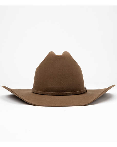 Image #4 - Rodeo King Men's 5X Fur Felt Top Hand Belly Western Hat , , hi-res