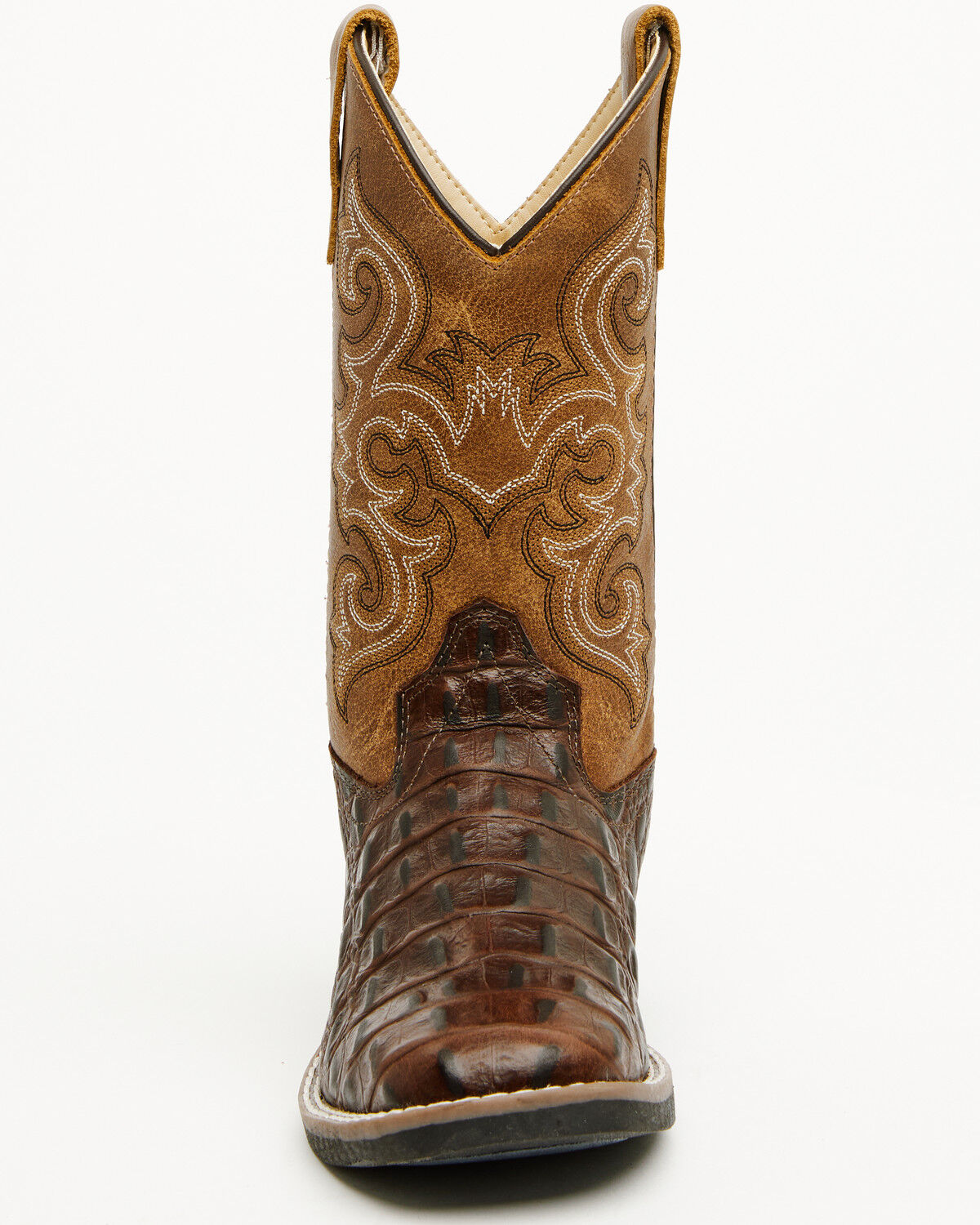 Product Name:  Cody James Boys' Dale Crocodile Print Western Boots - Broad Square Toe