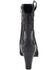 Milwaukee Leather Women's Studded Overlay Western Boots - Pointed Toe, Black, hi-res