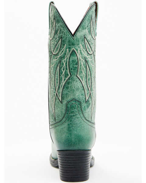 Laredo Women's Livia Western Boots - Snip Toe, Green, hi-res