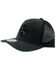 Image #1 - Hooey Men's Mesh Back Trucker Cap, Black, hi-res