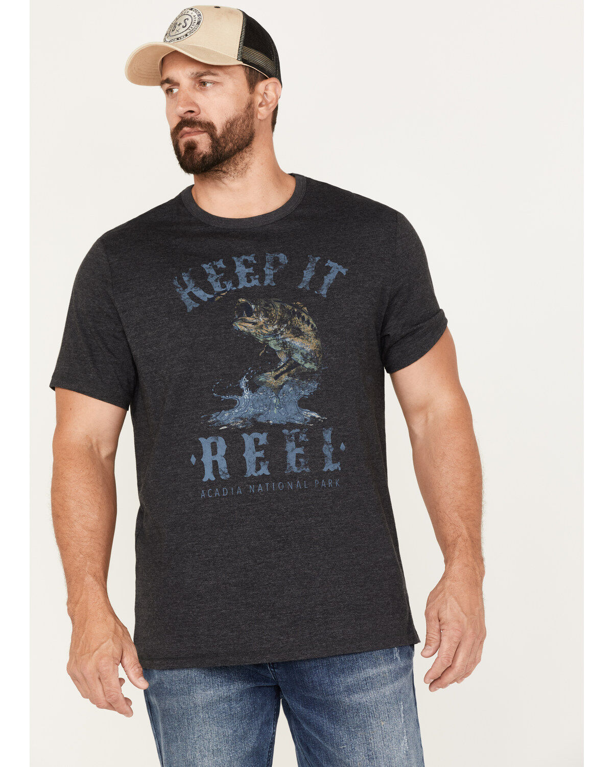 Image #1 - Brothers and Sons Keep It Real Acadia National Park Graphic T-Shirt, , hi-res