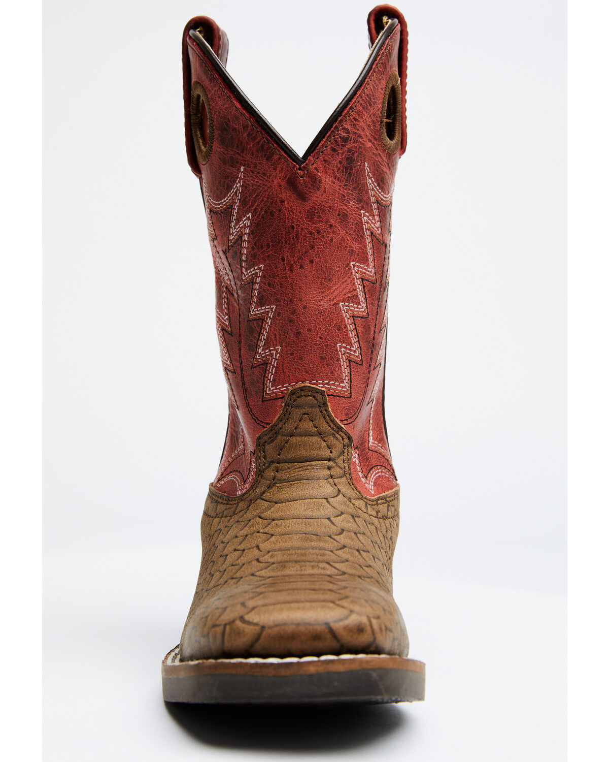 Product Name:  Cody James Boys' Reptile Print Western Boots - Broad Square Toe