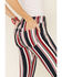 Image #4 - Shyanne Women's American Stripe Flare Leg Jeans, , hi-res
