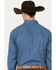Image #4 - George Strait by Wrangler Men's Floral Print Long Sleeve Snap Western Shirt, , hi-res