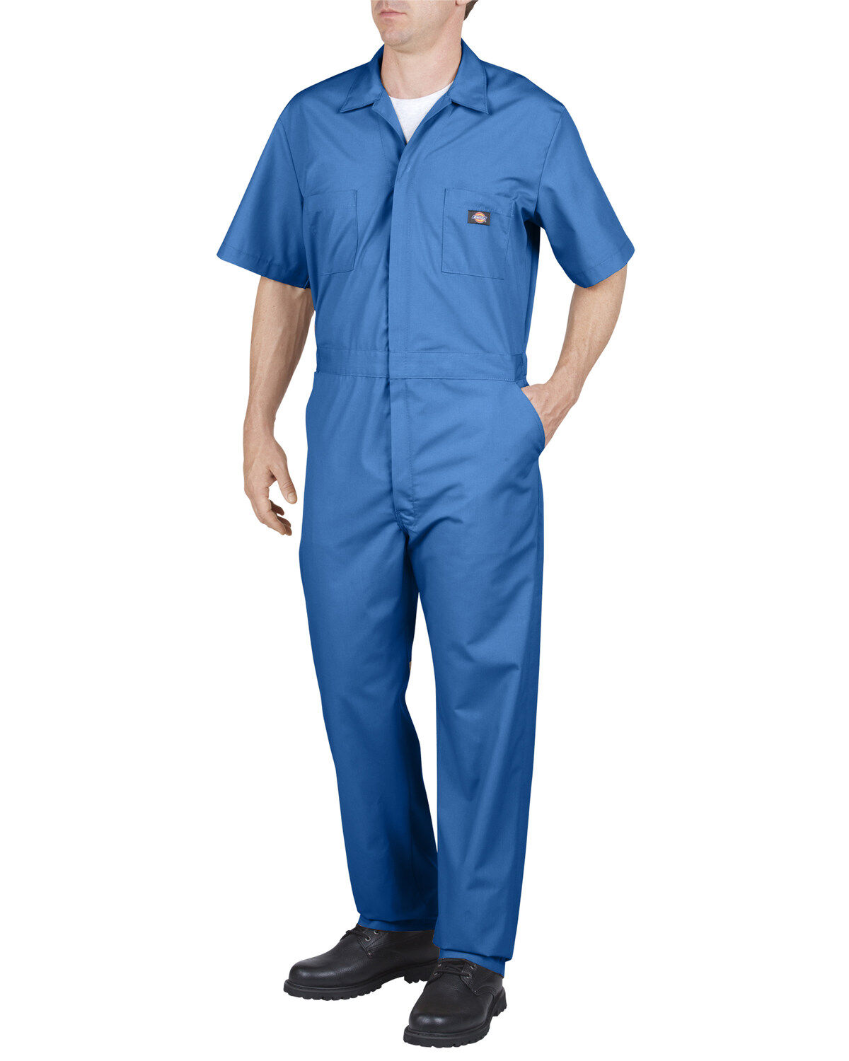 Image #1 - Dickies Short Sleeve Work Coveralls, , hi-res