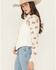Image #2 - Shyanne Women's Sherpa Lined Button-Down Denim Vest, Off White, hi-res