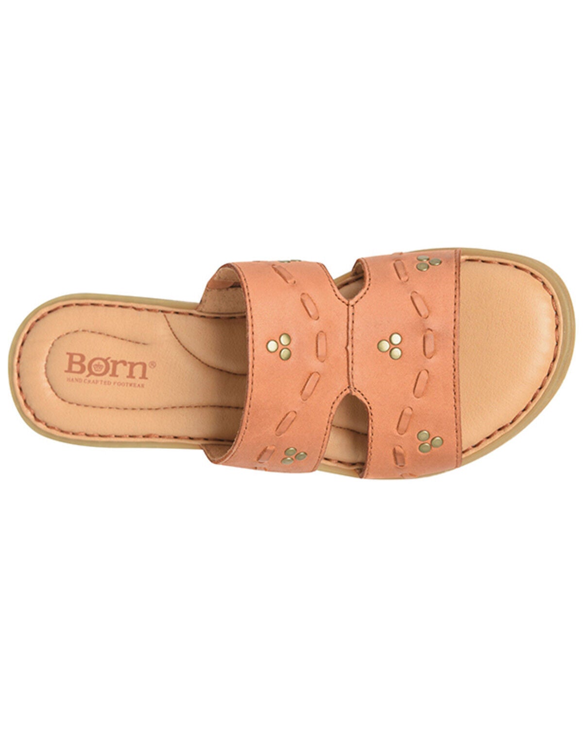 Image #6 - Born Women's Benita Studded Sandals, Brown, hi-res