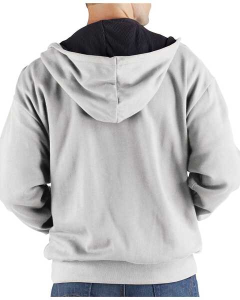 Image #2 - Dickies Men's Midweight Fleece Zip-Up Hooded Work Jacket, , hi-res