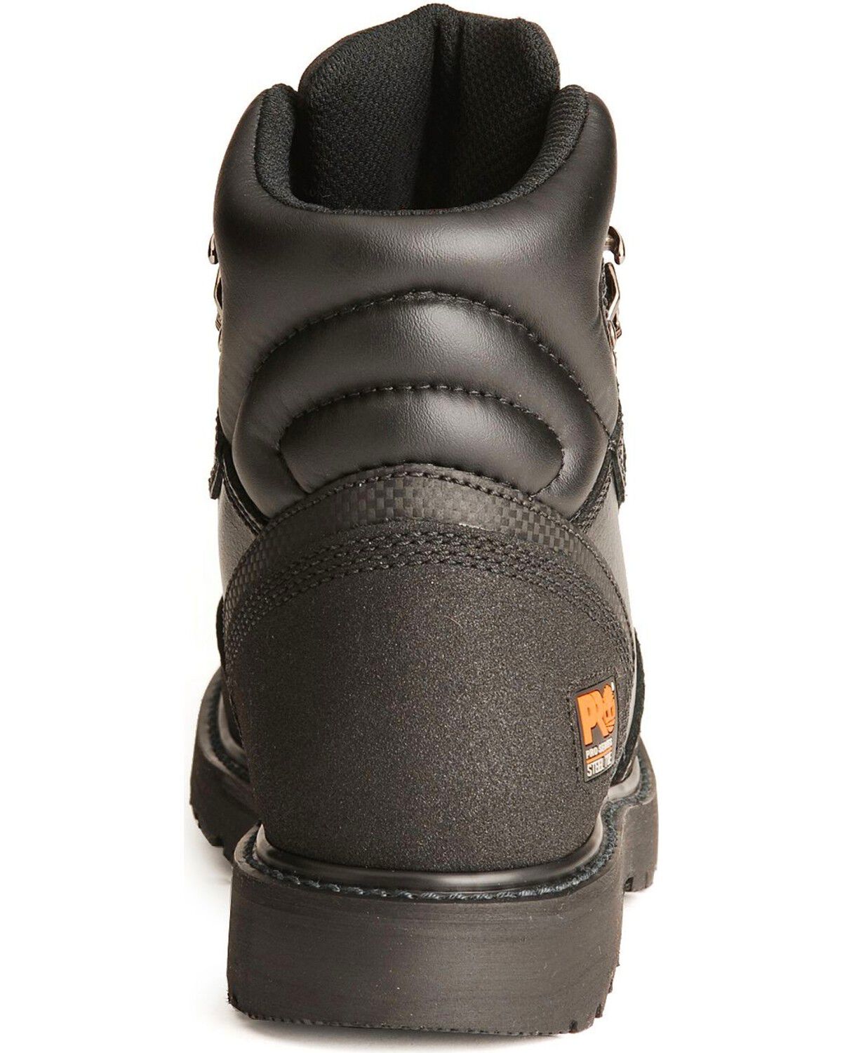 Image #8 - Timberland PRO 6" Met Guard Work Boots - Steel Toe, Black, hi-res