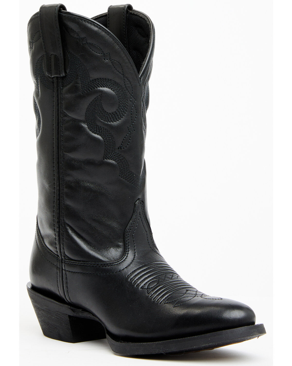 Image #1 - Laredo Women's Maxine Performance Western Boots - Round Toe, Black, hi-res