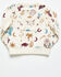 Image #3 - Shyanne Toddler Girls' Cassi Conversational Fringe Pullover Sweater, Cream, hi-res