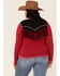 Image #4 - White Label by Panhandle Women's Red Rodeo City Tour Fringe Tee - Plus, , hi-res