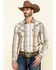 Image #1 - Cody James Men's Coal Miner Large Plaid Long Sleeve Western Shirt , , hi-res