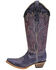 Image #2 - Circle G Women's Embroidered Western Boots - Snip Toe, Lilac, hi-res