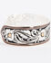 Image #2 - Montana Silversmiths Tri-Colored Floral Cuff Bracelet, Silver, hi-res