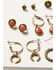 Shyanne Women's Golden Hour Crescent 7-Piece Earrings Set, , hi-res