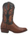 Dan Post Men's Socrates Caiman Exotic Western Boots - Medium Toe, Medium Brown, hi-res