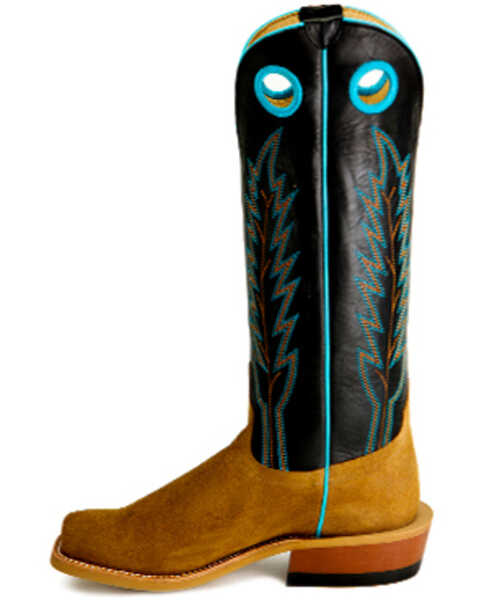 Image #2 - HorsePower Men's Sawdust Western Boots - Broad Square Toe, Brown, hi-res