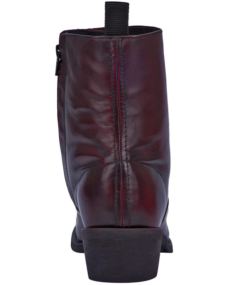 black cherry mens boots