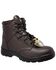 Ad Tec Men's Brown 6" Lace-Up Work Boots - Steel Toe, Brown, hi-res