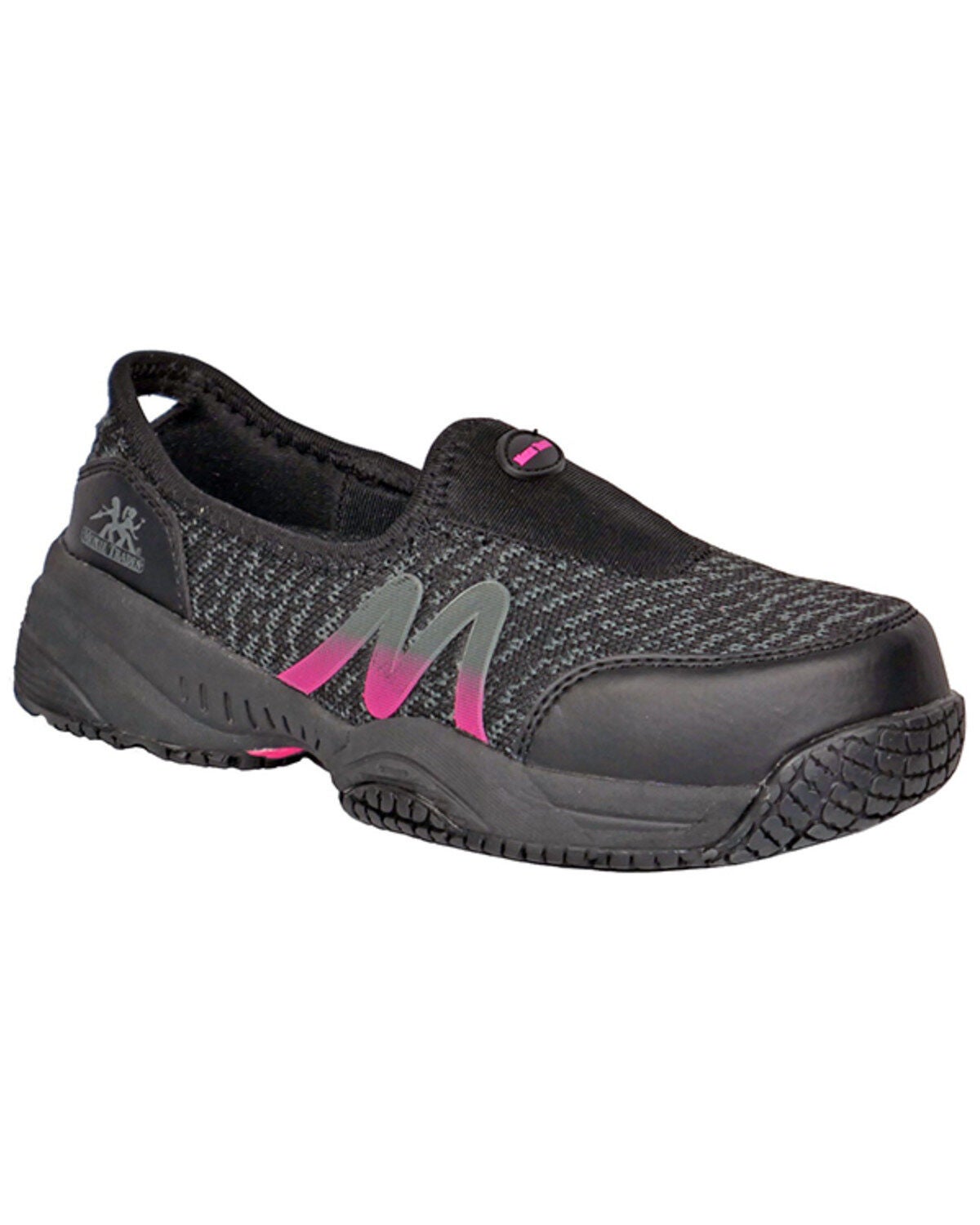 Moxie Trades Women's Zena Slip-On Work Shoes - Composite Toe, Black, hi-res