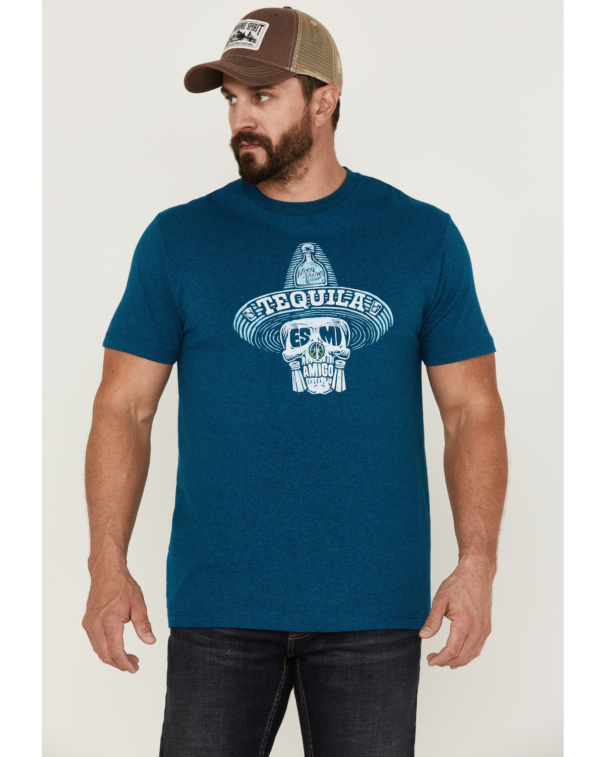 Image #1 - Moonshine Spirit Men's Mi Amigo Graphic T-Shirt, , hi-res