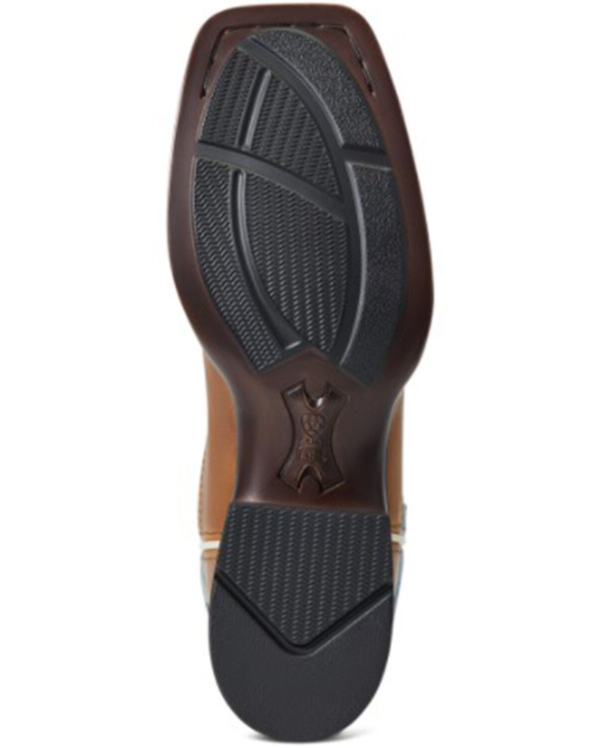Image #5 - Ariat Women's Almond Buff & Baby Blue Eyes Edgewood Bantamweight Western Performance Boots - Broad Square Toe, Brown, hi-res