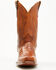 Image #4 - Cody James Black 1978® Men's Mason Exotic Caiman Belly Western Boots - Square Toe, Cognac, hi-res