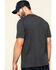 Image #2 - Hawx Men's Gray Back Logo Graphic Work T-Shirt , , hi-res
