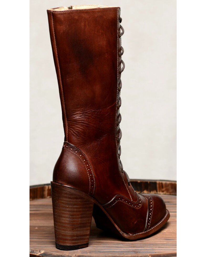 Oak Tree Farm Ariana Teak Brown Boots Round Toe Boot Barn