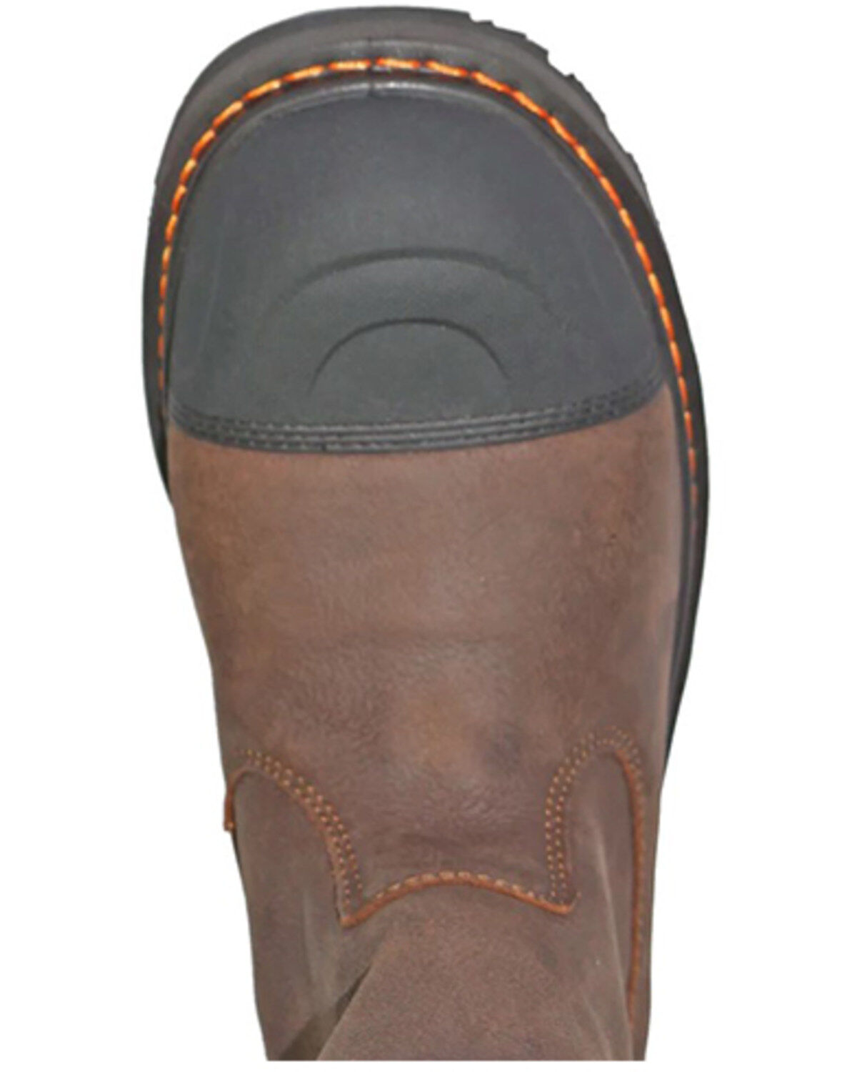 Image #6 - Hoss Men's 10" Cartwright Waterproof Work Boots - Composite Toe, Brown, hi-res