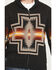 Image #3 - Pendleton Men's Harding Oxford Printed Zip Cardigan, Black, hi-res