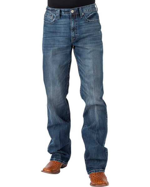 Image #1 - Tin Haul Men's Regular Joe Fit Bootcut Jeans, , hi-res