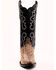Image #4 - Dan Post Women's Karung Snake Exotic Western Boots - Snip Toe, Black, hi-res