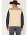 Image #4 - Zach Top X Kimes Ranch Men's Colorblock Corduroy Puffer Vest, Khaki, hi-res