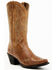 Image #2 - Ariat Women's Round Up Sandstorm Western Boots - Snip Toe, Brown, hi-res