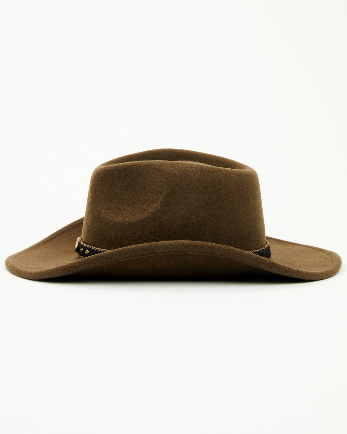 Image #3 - Cody James Men's Felt Western Fashion Hat, Pecan, hi-res