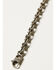 M & F Western Men's Silver Strike Round Link Bracelet, Silver, hi-res