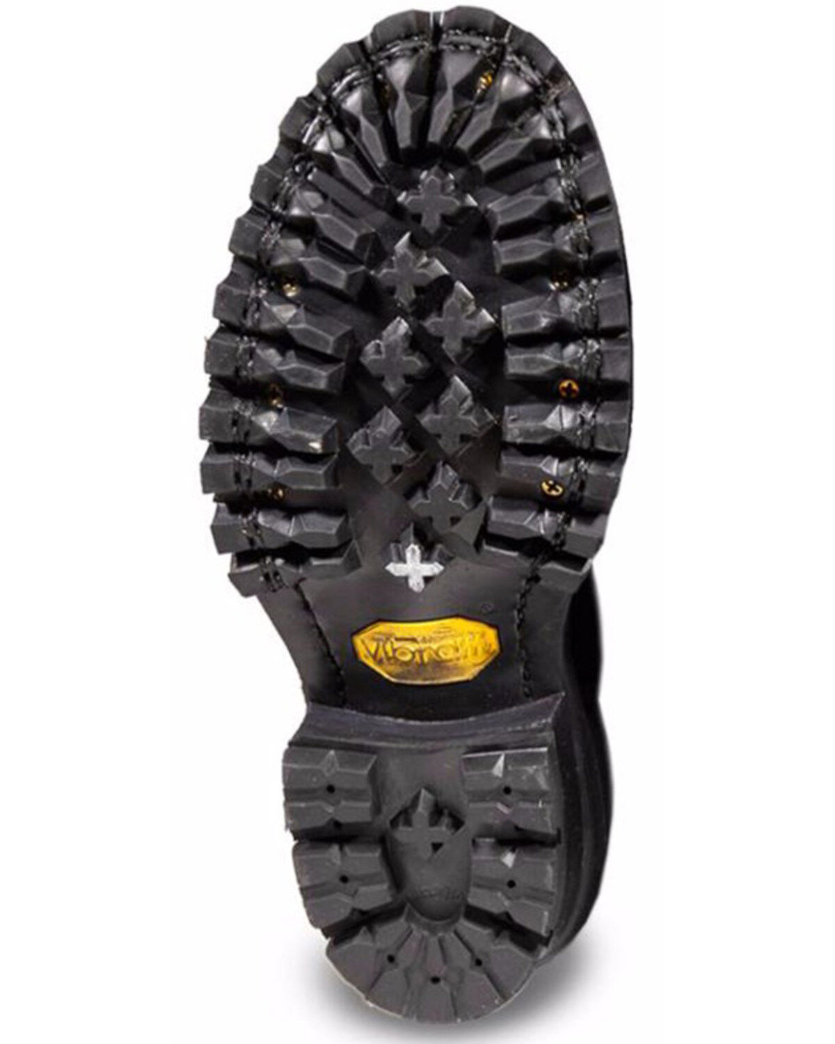 Image #4 - White's Boots Men's Centennial Smokejumper 10" Lace-Up Work Boots - Round Toe, Black, hi-res