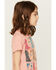 Image #2 - Shyanne Girls' Boots Short Sleeve Graphic Tee, Rose, hi-res