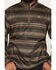 Image #3 - Ariat Men's Caldwell Striped 1/4 Zip Pullover, Brown, hi-res