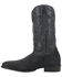 Dingo Men's Whiskey River Western Boots - Almond Toe, Navy, hi-res