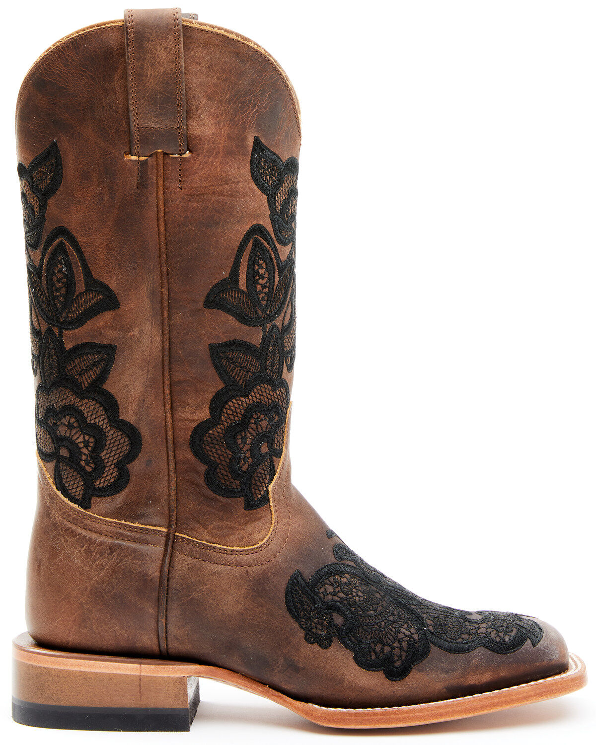 Image #2 - Shyanne Women's Mabel Western Boots - Broad Square Toe, Brown, hi-res