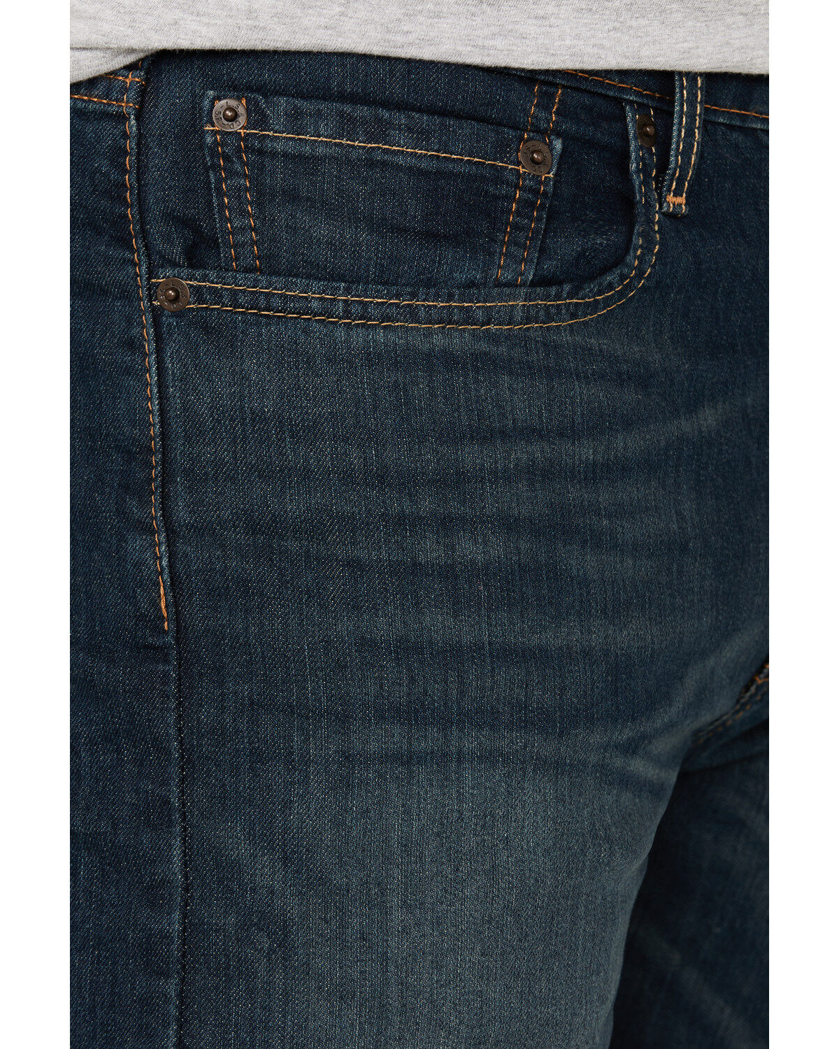 Image #2 - Levi's Men's 502 Rosefinch Regular Stretch Tapered Fit Jeans, Blue, hi-res