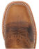 Double H Men's ICE Roper Western Work Boots - Broad Square Toe, Tan, hi-res