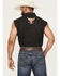 Image #4 - Coors Men's Boot Barn Exclusive Banquet Rodeo Logo Sleeveless Snap Bubba, Black, hi-res