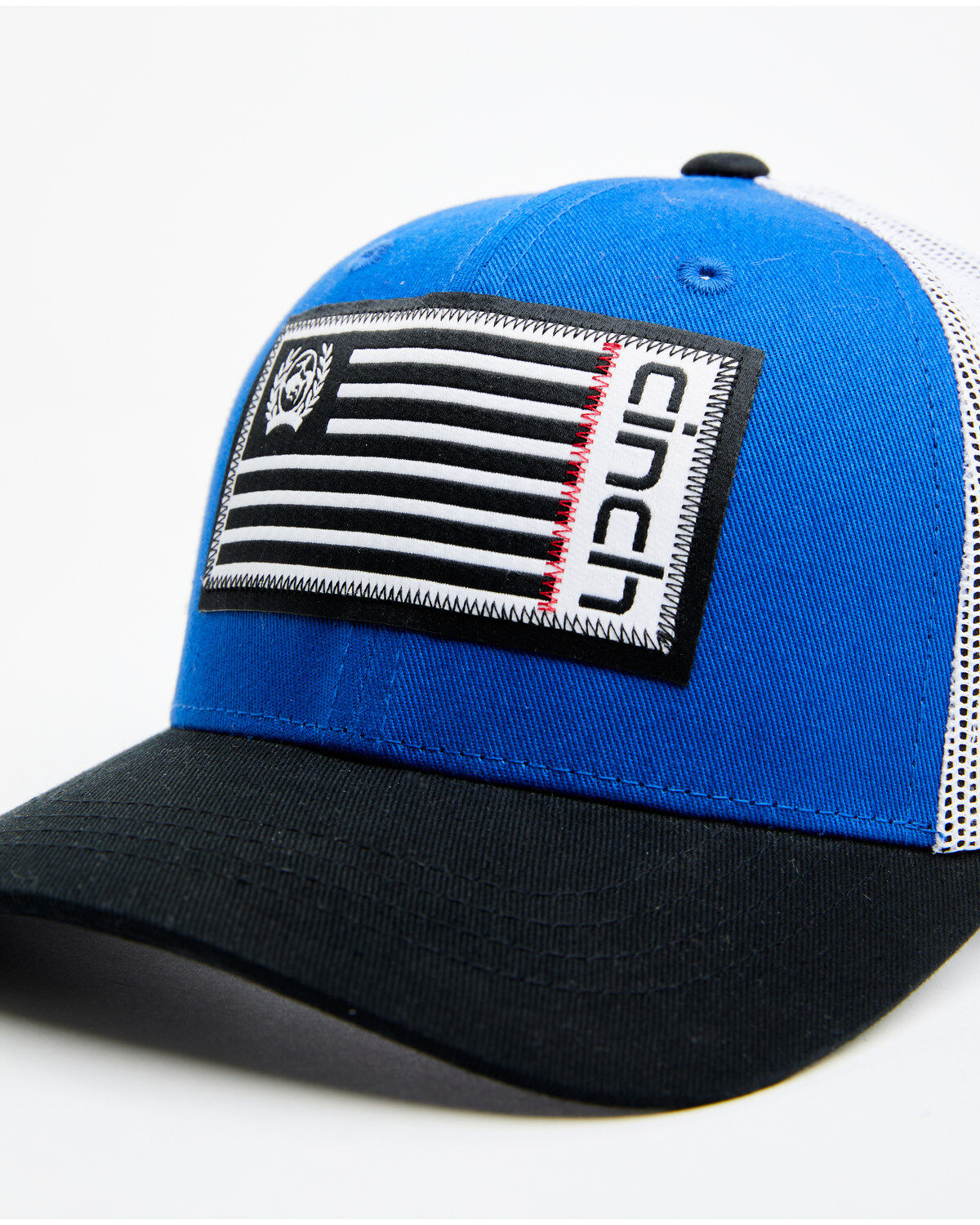 Image #2 - Cinch Boys' Flag Patch Ball Cap, Purple, hi-res